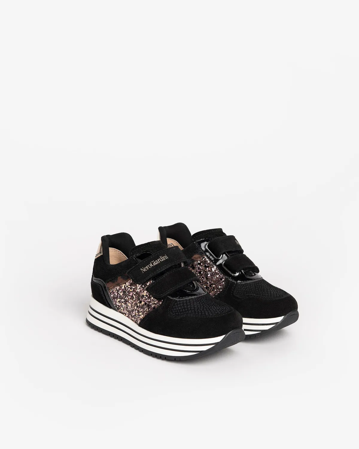 NeroGiardini sneakers piele fetițe toamnă-iarnă