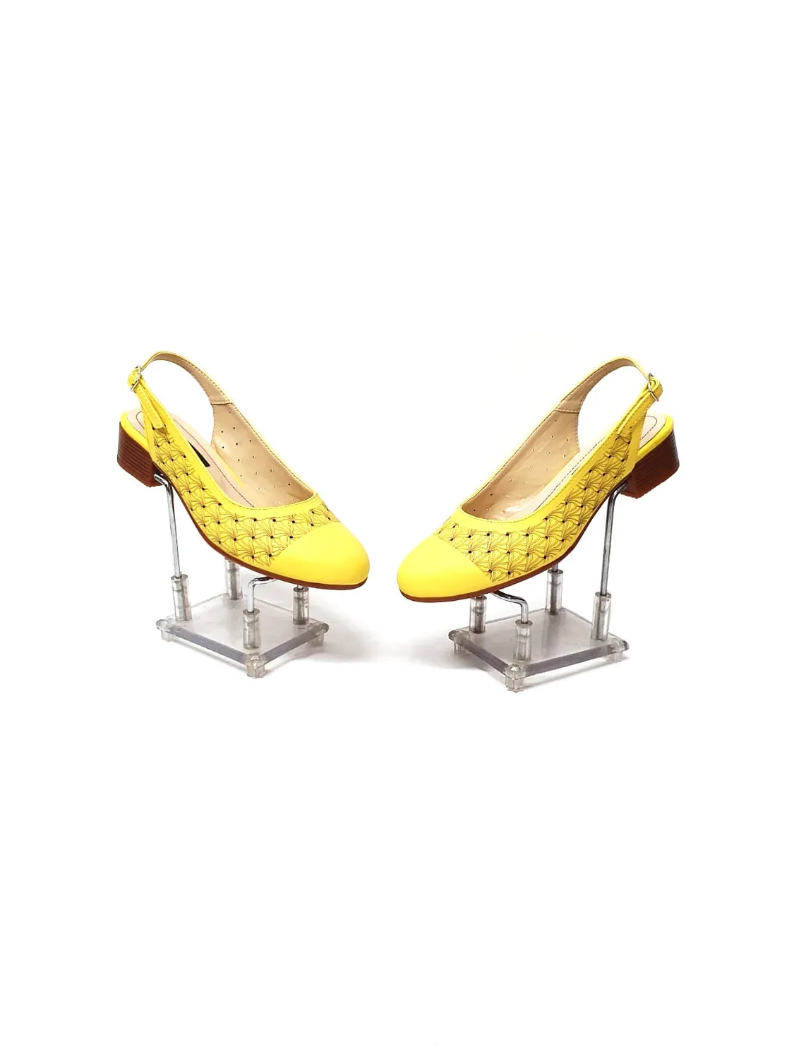 Catinca Shoes T20 G sandale dama galbene piele
