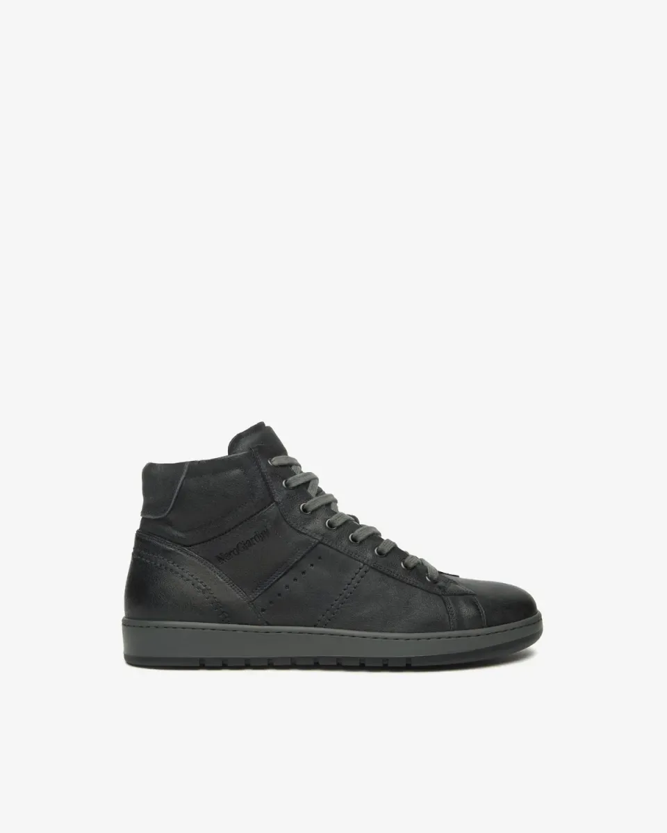 NeroGiardini Sneakers High Top Piele Barbati Marimi 39-46