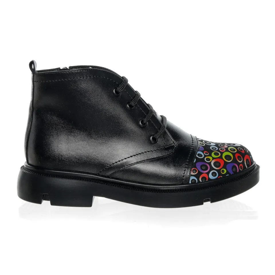 Catinca Shoes BC17 NBCC ghete dama piele naturala cerculete