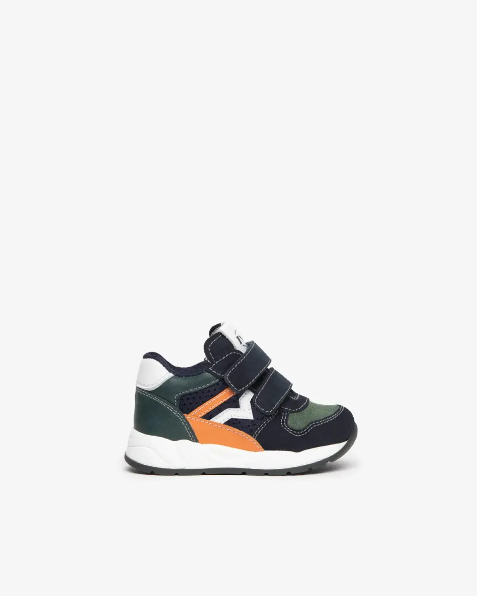 NeroGiardini Adidasi Baby Baietei Piele Velcro