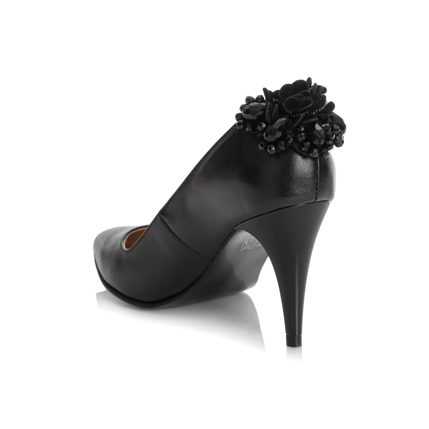 Catinca Shoes A48 pantofi dama piele negru box