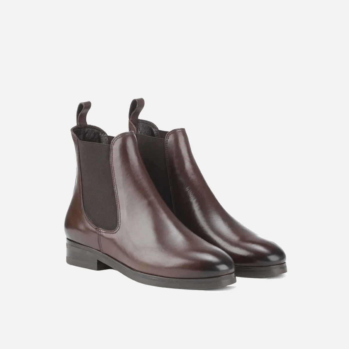 Cecilia Bringheli Sessanta botine chelsea maro piele