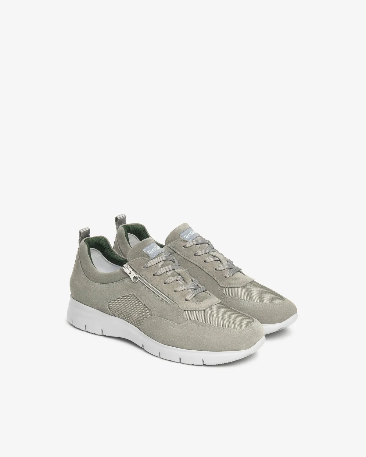 NeroGiardini sneakers barbati piele intoarsa panza