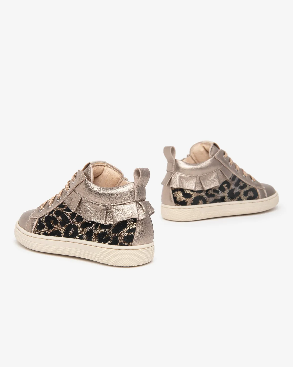 NeroGiardini Sneakers Piele Fetite 25-30 Animal Print