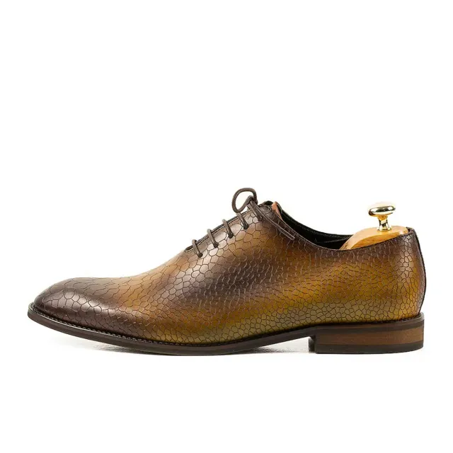 Lucas Shoes Elegant 715 pantofi muștar piele naturală