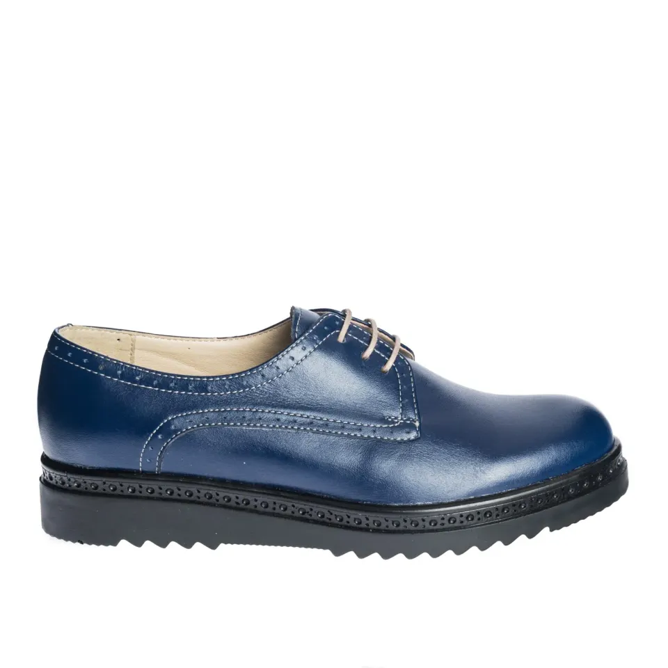 Catinca Shoes G33 A pantofi dama piele albastru