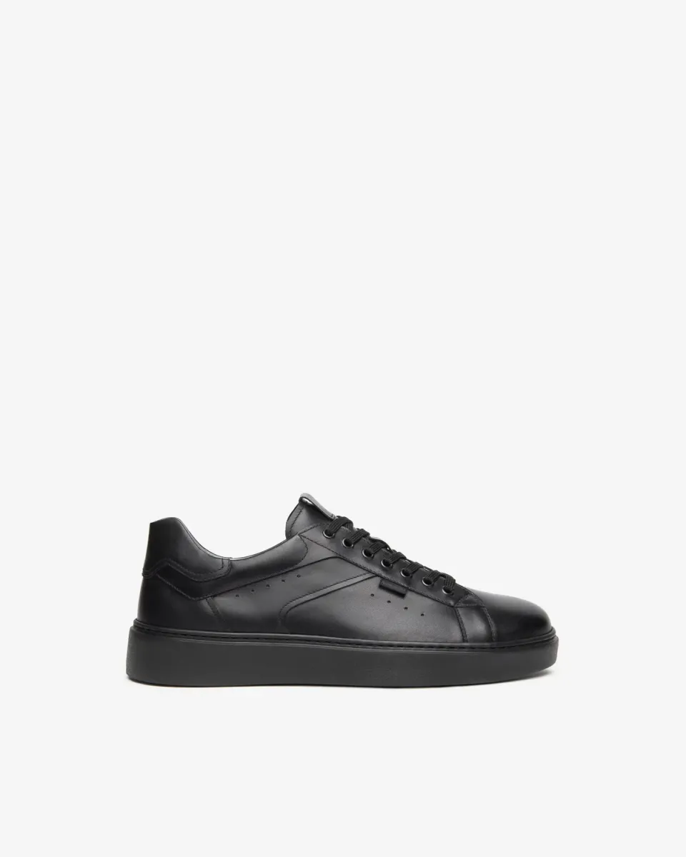 NeroGiardini sneakers piele barbati cu siret