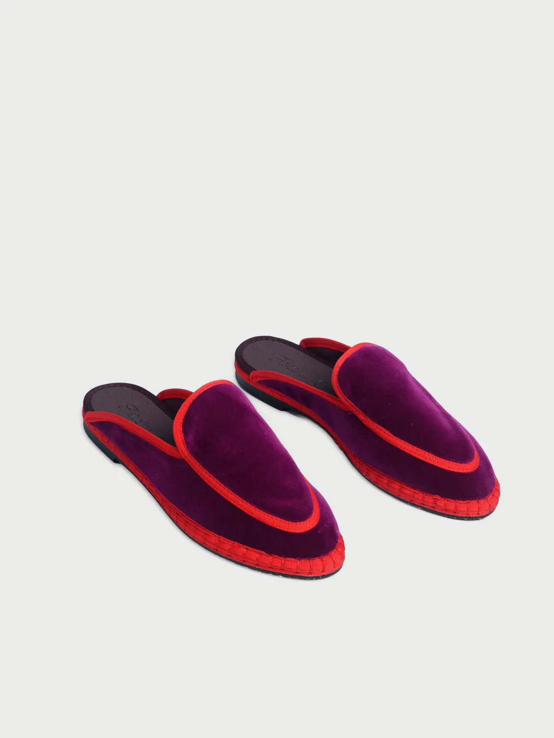 Flagelus Bruna Cherry pantofi dama visiniu
