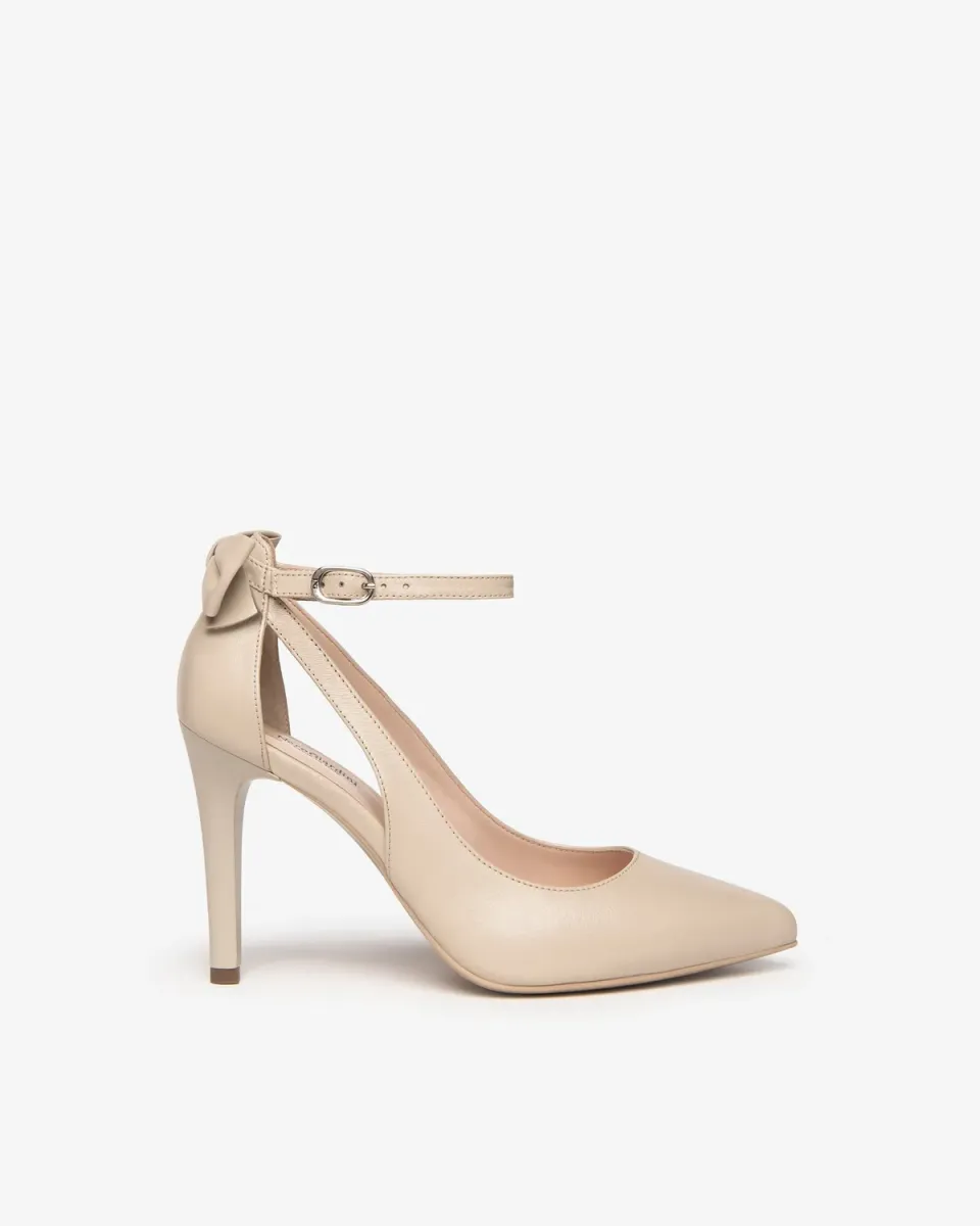 NeroGiardini Premium pantofi dama piele toc nunta