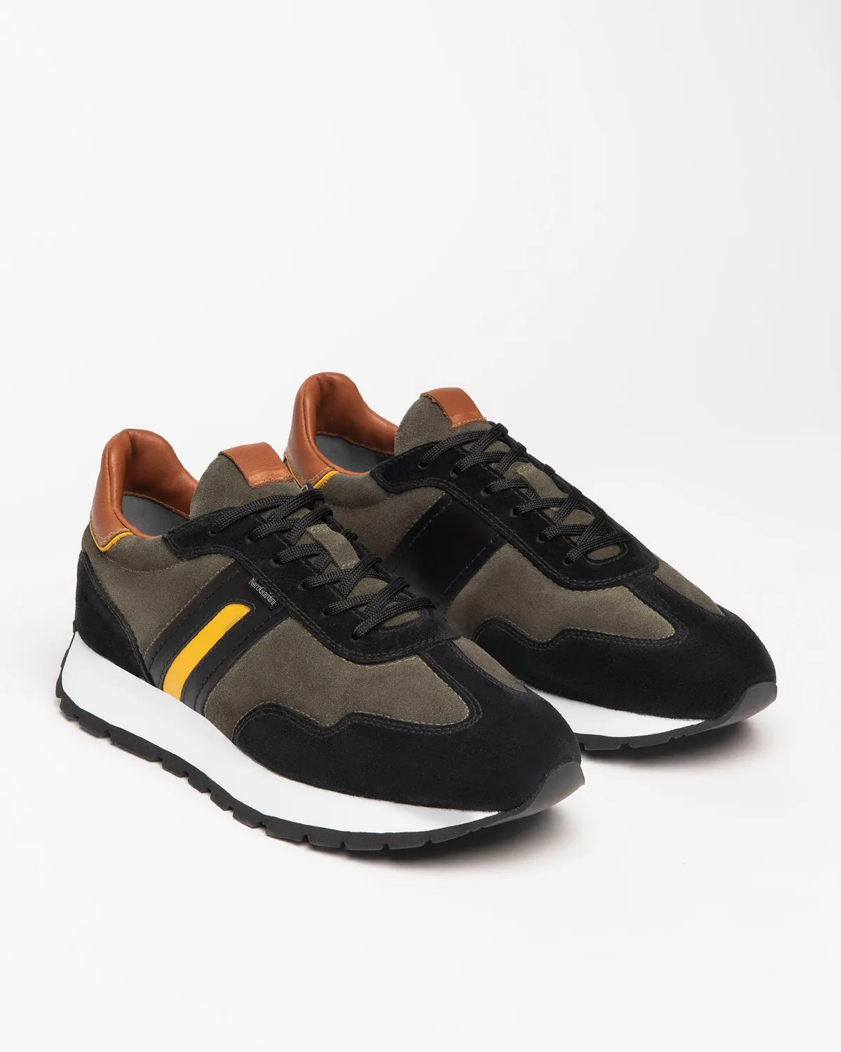 NeroGiardini sneakers barbati piele intoarsa sport