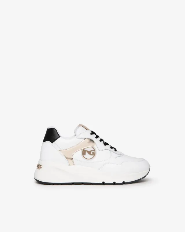 NeroGiardini sneakers damă piele naturală toamnă