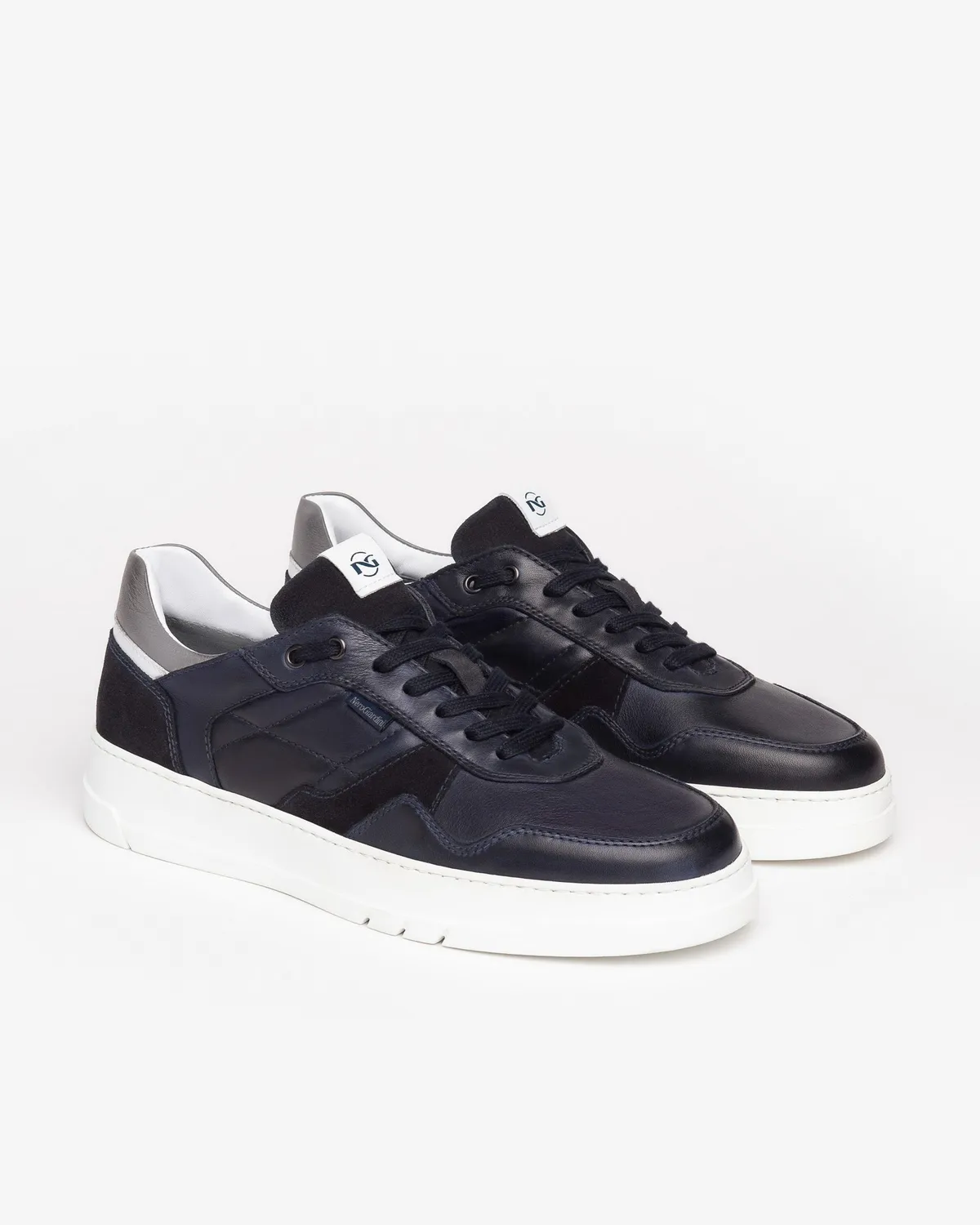 Sneakers bărbați NeroGiardini piele DryGo sport
