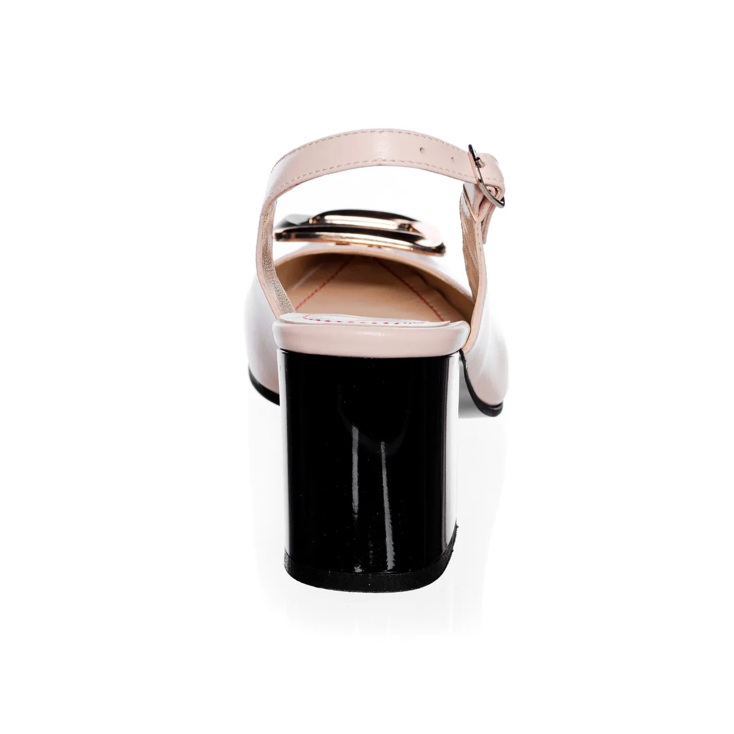 Catinca Shoes D33 NU sandale dama nude piele