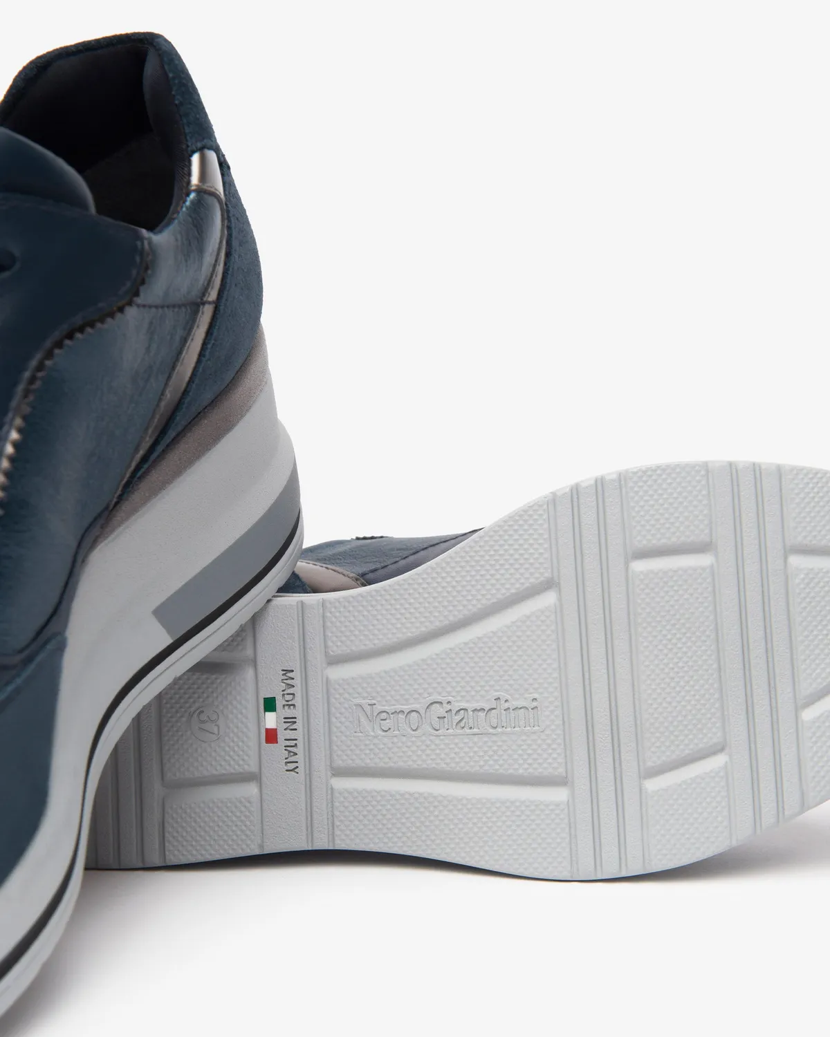 NeroGiardini sneakers dama piele lac tehnic iarna