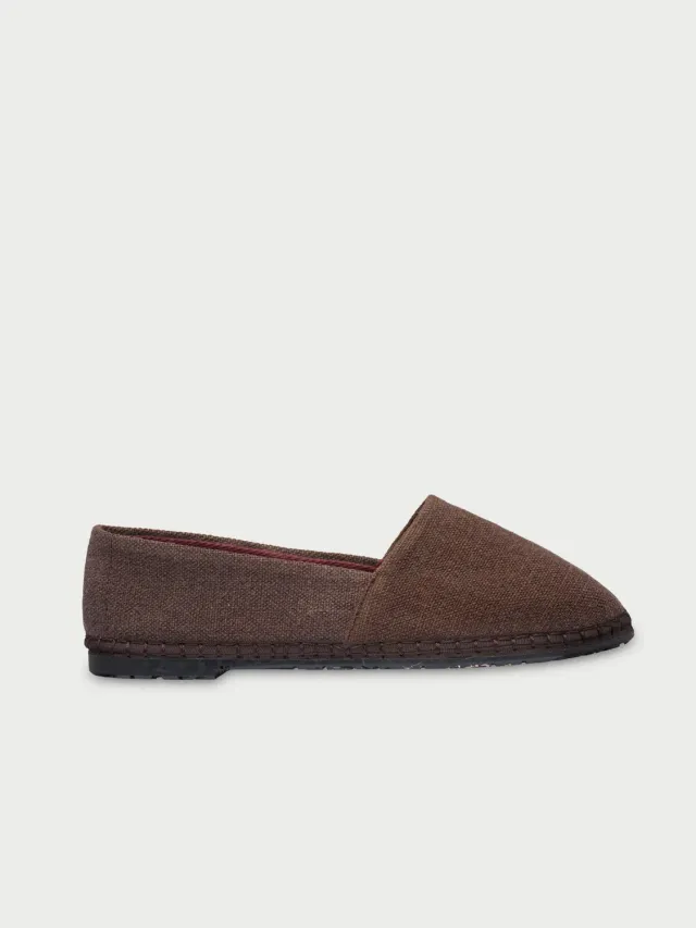 Flagelus Wilfred slipper maro închis in