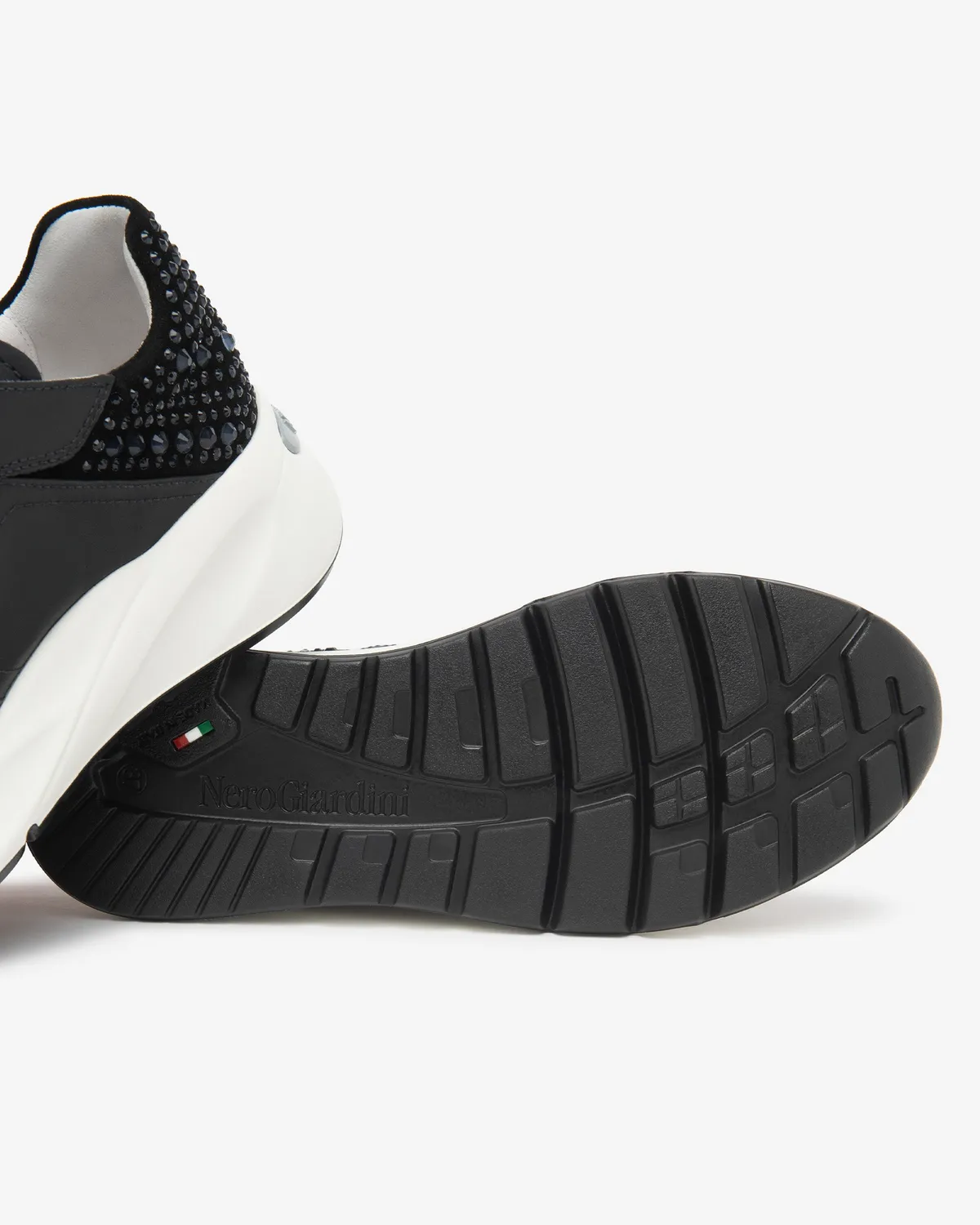 NeroGiardini sneakers piele si piele intoarsa dama