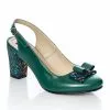 Catinca Shoes V5 VTM sandale dama piele verde toc