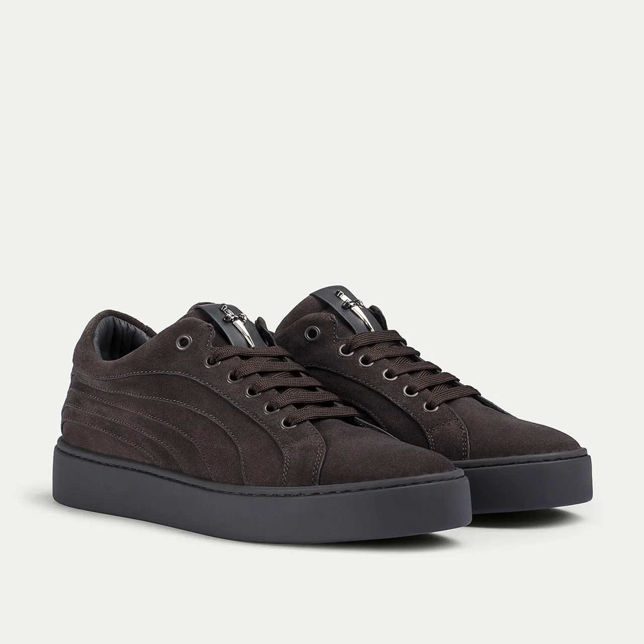 Cesare Paciotti Linea Derby pantofi barbati piele antracit