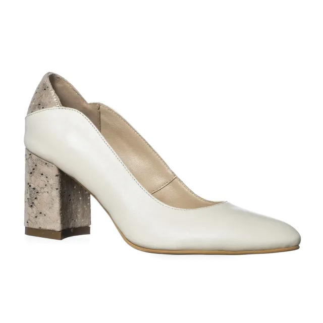 Catinca Shoes R9 BFA pantofi piele bej auriu