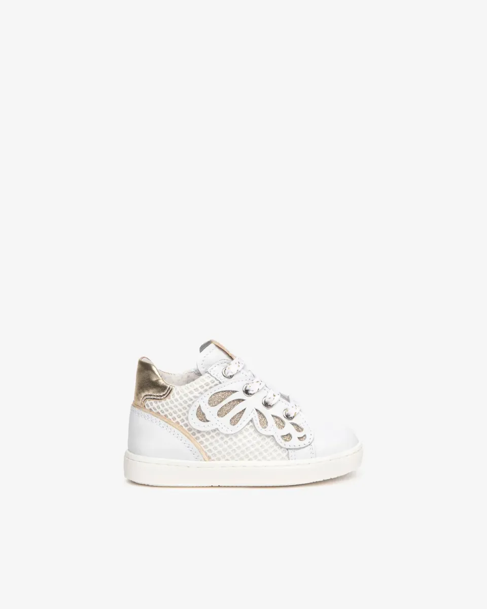 NeroGiardini sneakers piele naturala fetite primii pasi