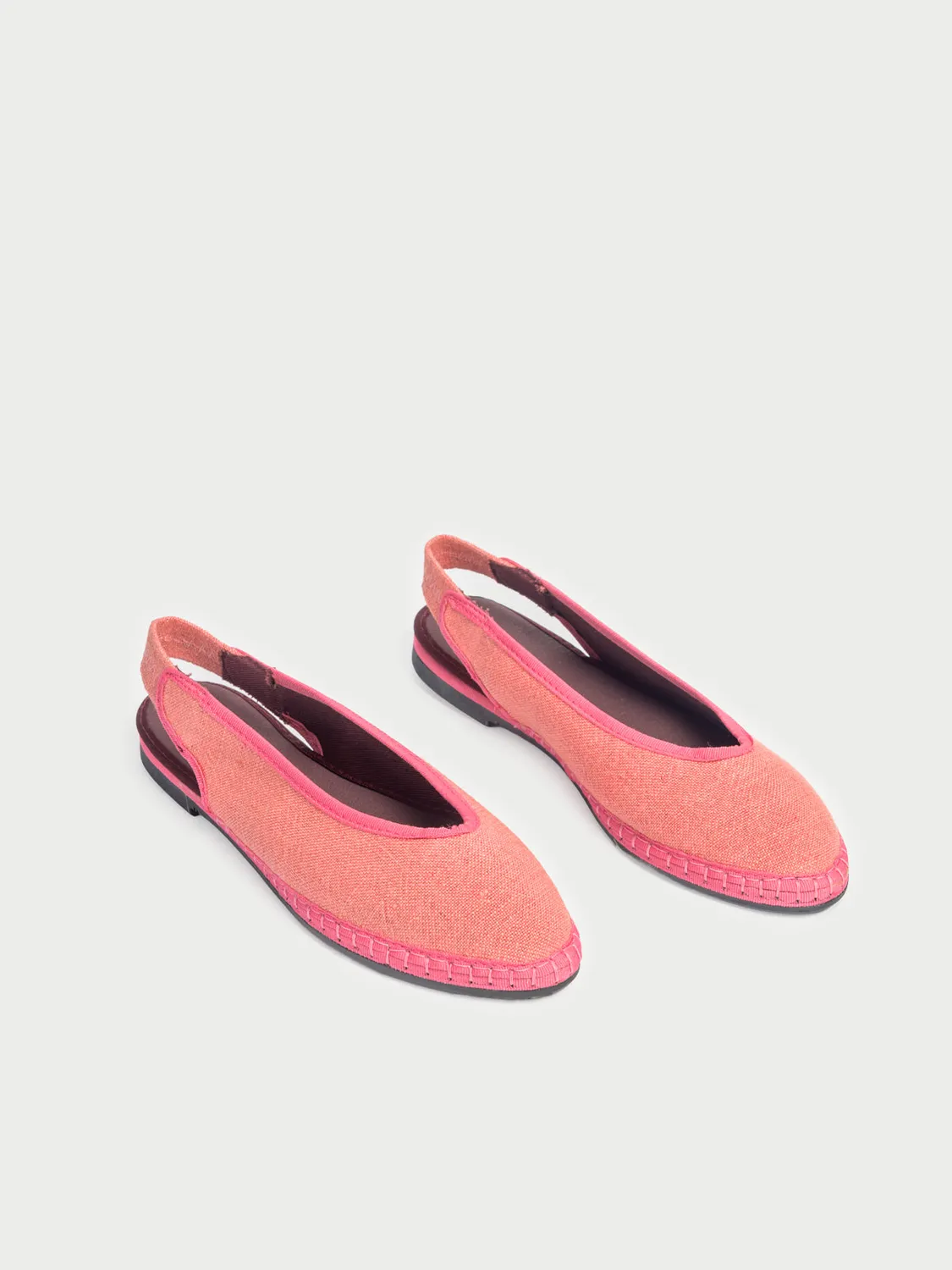 Flagelus Narnia Pink papuci in roz deschis