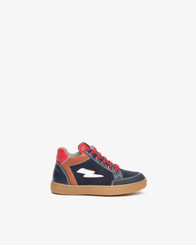 NeroGiardini sneakers copii baieti piele intoarsa