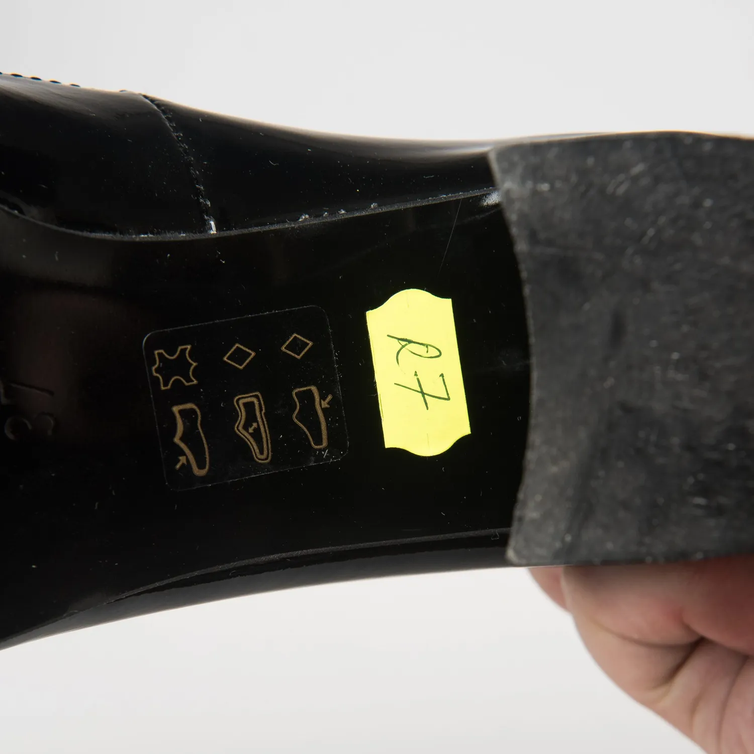Catinca Shoes R7 NL pantofi dama piele negru lac