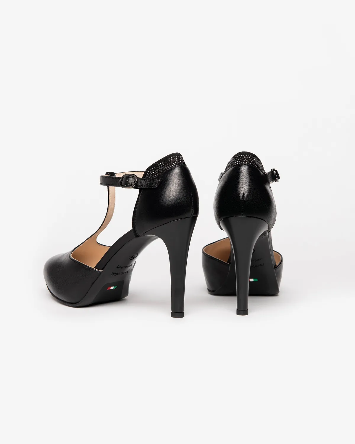 NeroGiardini pantofi piele dama decupati elegant