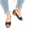 Catinca Shoes T1P BLMT sandale dama piele bleumarin