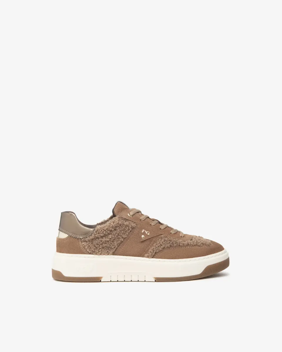 Sneakers Dama NeroGiardini Piele Dry-Go Confort