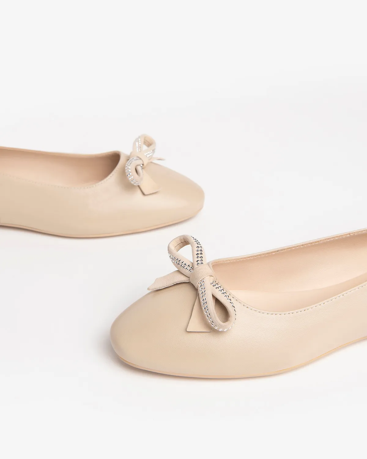 NeroGiardini Balerini Dama Piele Model Minimalist