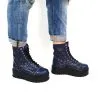 Catinca Shoes BV31 BB bocanci dama vara piele blue box