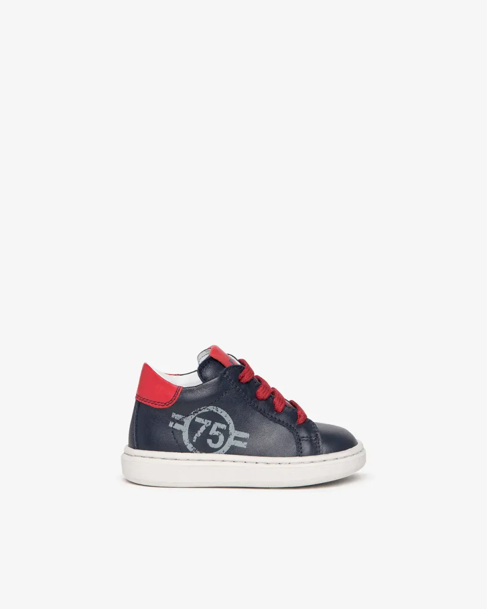 NeroGiardini Sneakers Piele Băieței Branț DryGo