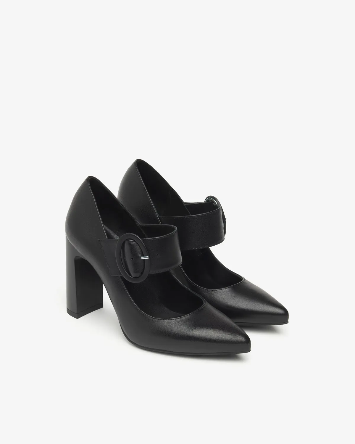 NeroGiardini pantofi Mary Jane dama piele toc 95