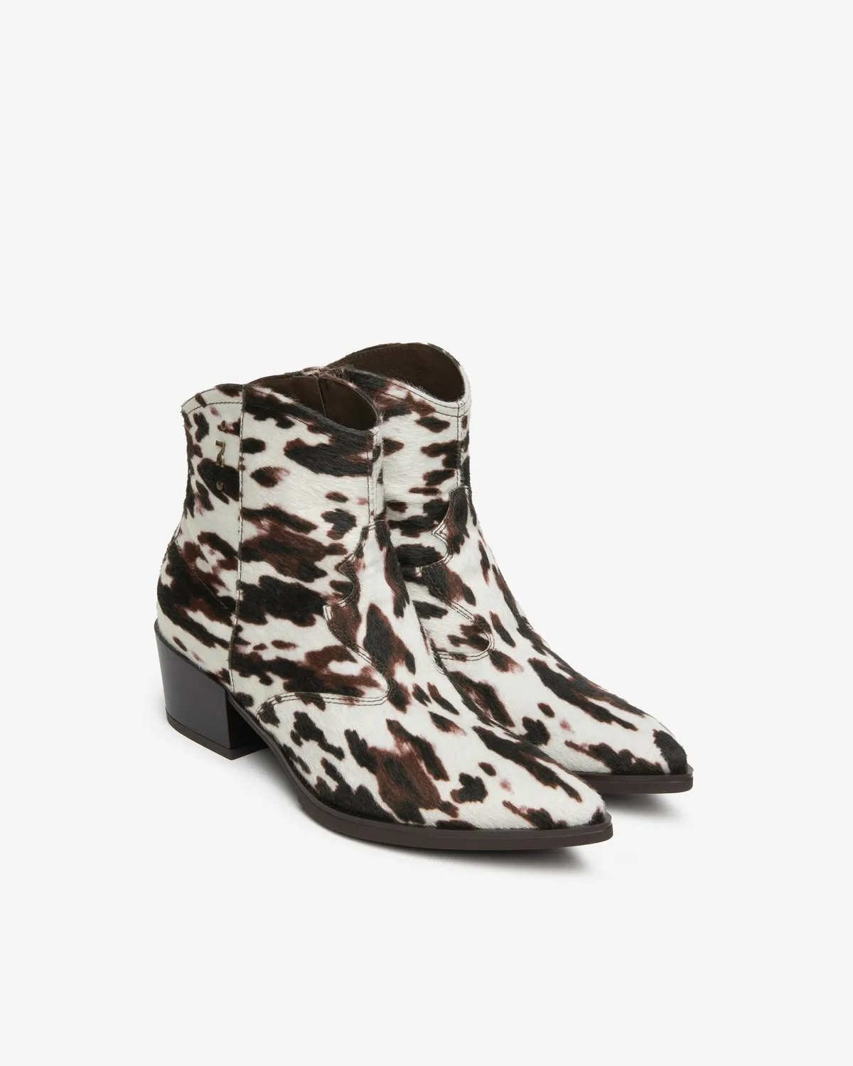 NeroGiardini botine dama western animal print
