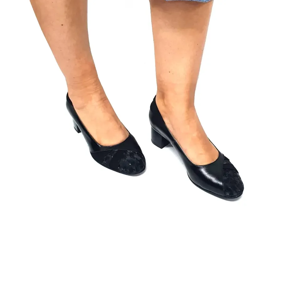 Catinca Shoes C44 NBA3D pantofi dama piele negru box