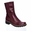 Catinca Shoes M36 BOB ghete damă bordo box piele