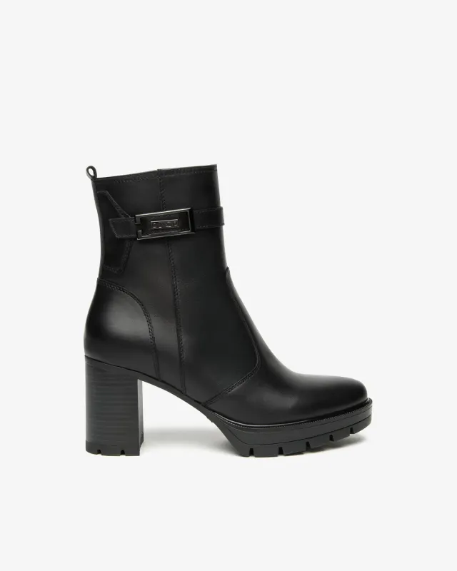 NeroGiardini botine piele dama de iarna versatile