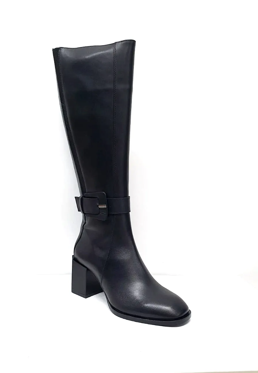 Catinca Shoes 1681 NB cizme damă piele neagră box
