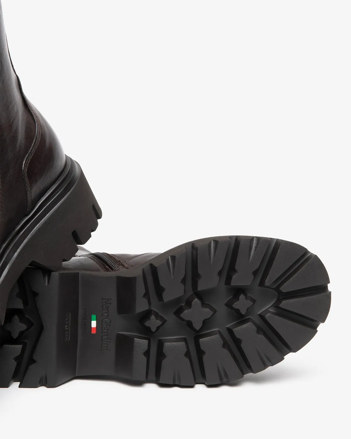NeroGiardini ghete chelsea piele femei toc 55 mm