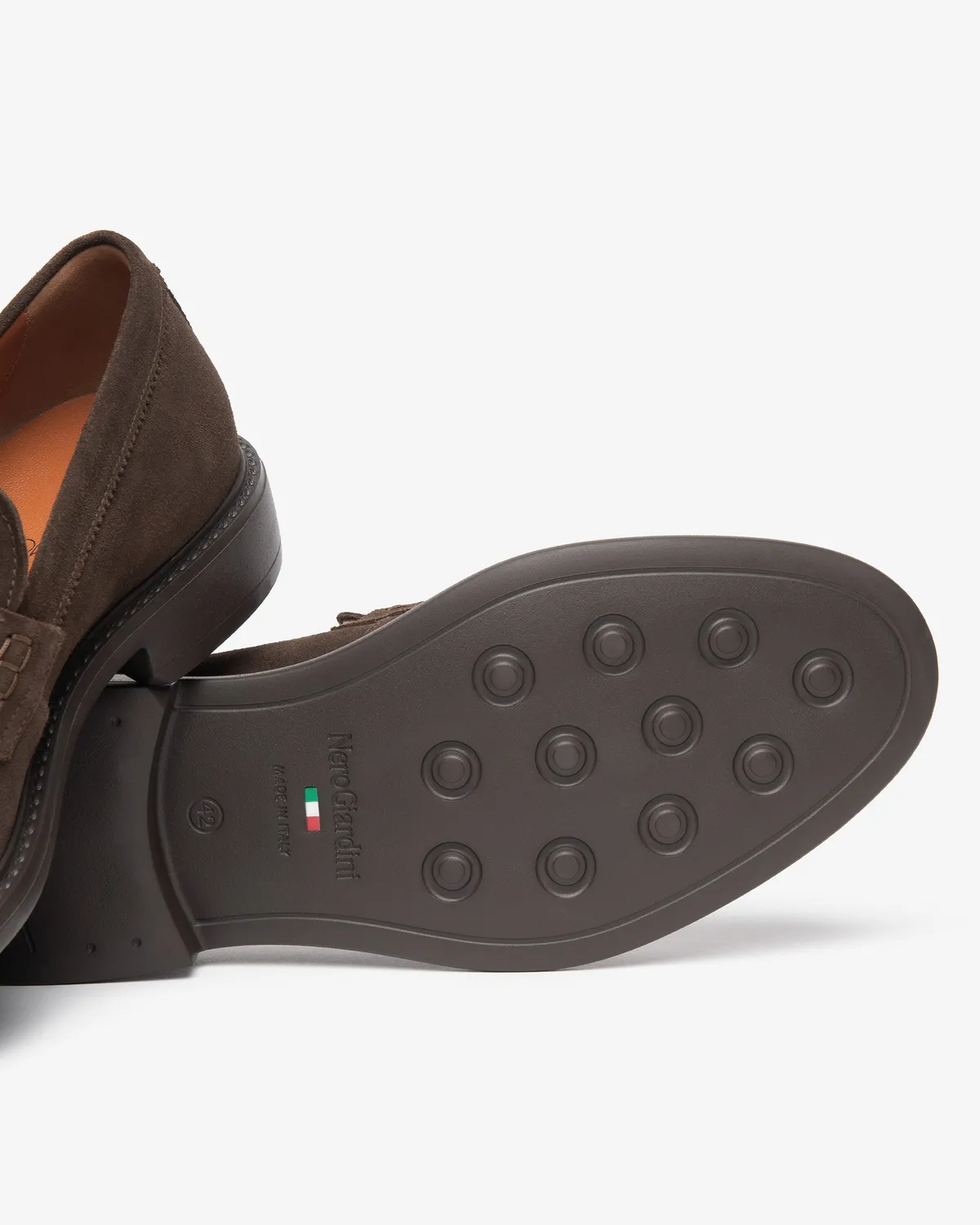 NeroGiardini mocasini barbati piele intoarsa