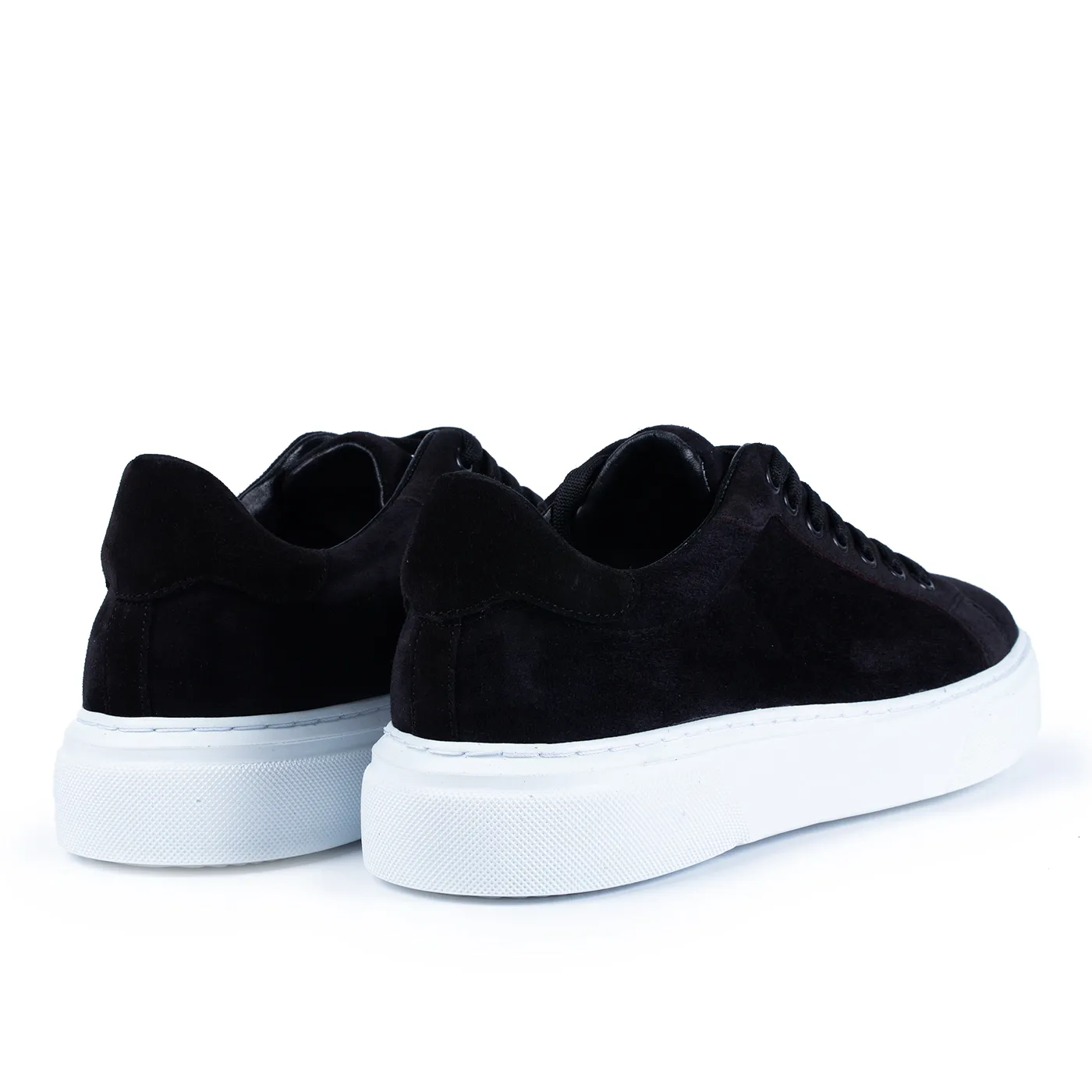 Lucas Shoes 510 sneakers velur negru barbati