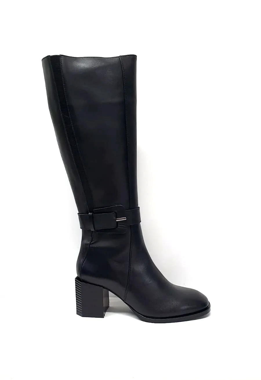 Catinca Shoes 1681 NB cizme damă piele neagră box