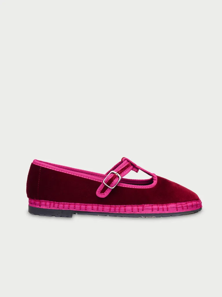 Flagelus Lewis Oxford Garnet pantofi visiniu
