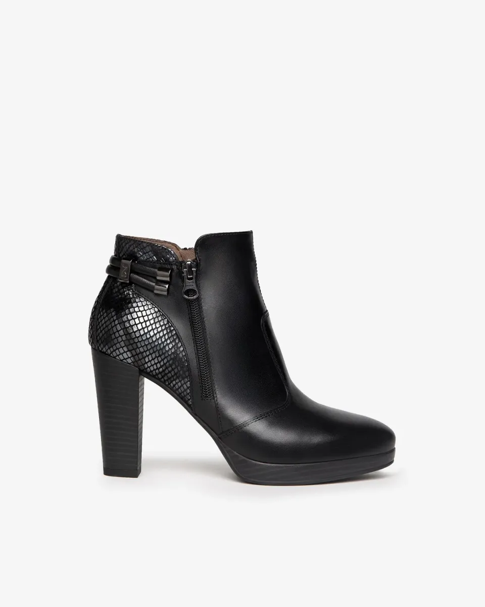 Botine piele dama NeroGiardini toamna clasice