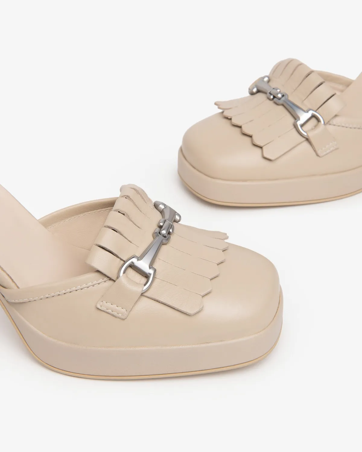 NeroGiardini pantofi pumps piele damă vară