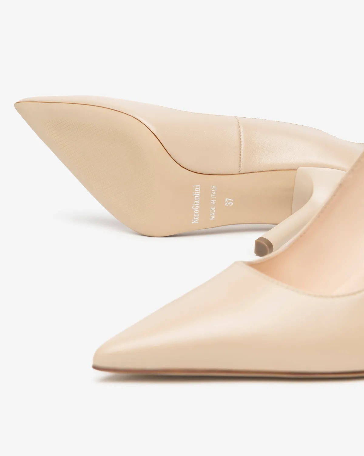 Pantofi dama piele NeroGiardini Premium toc stiletto 95 mm
