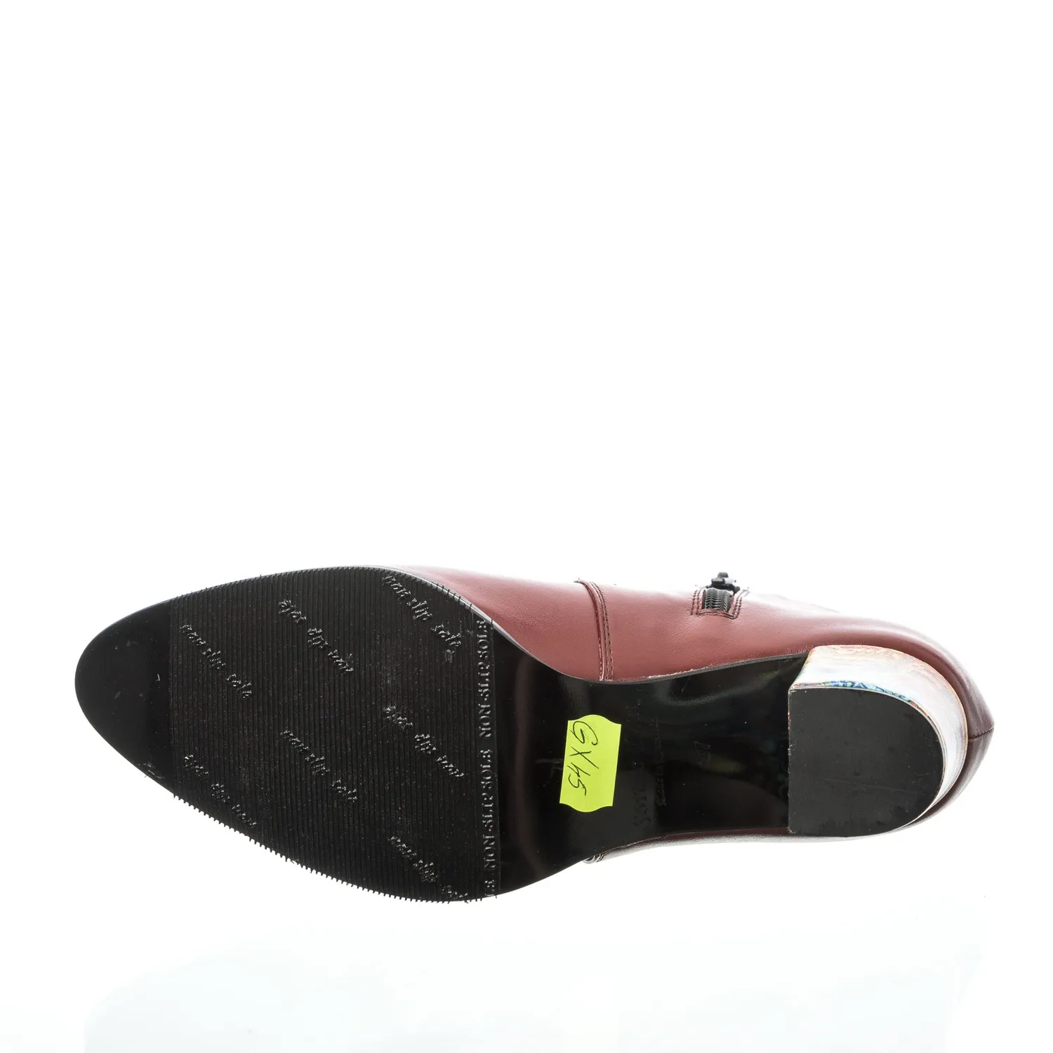 Catinca Shoes GX45 BBP ghete dama bordo piele naturala