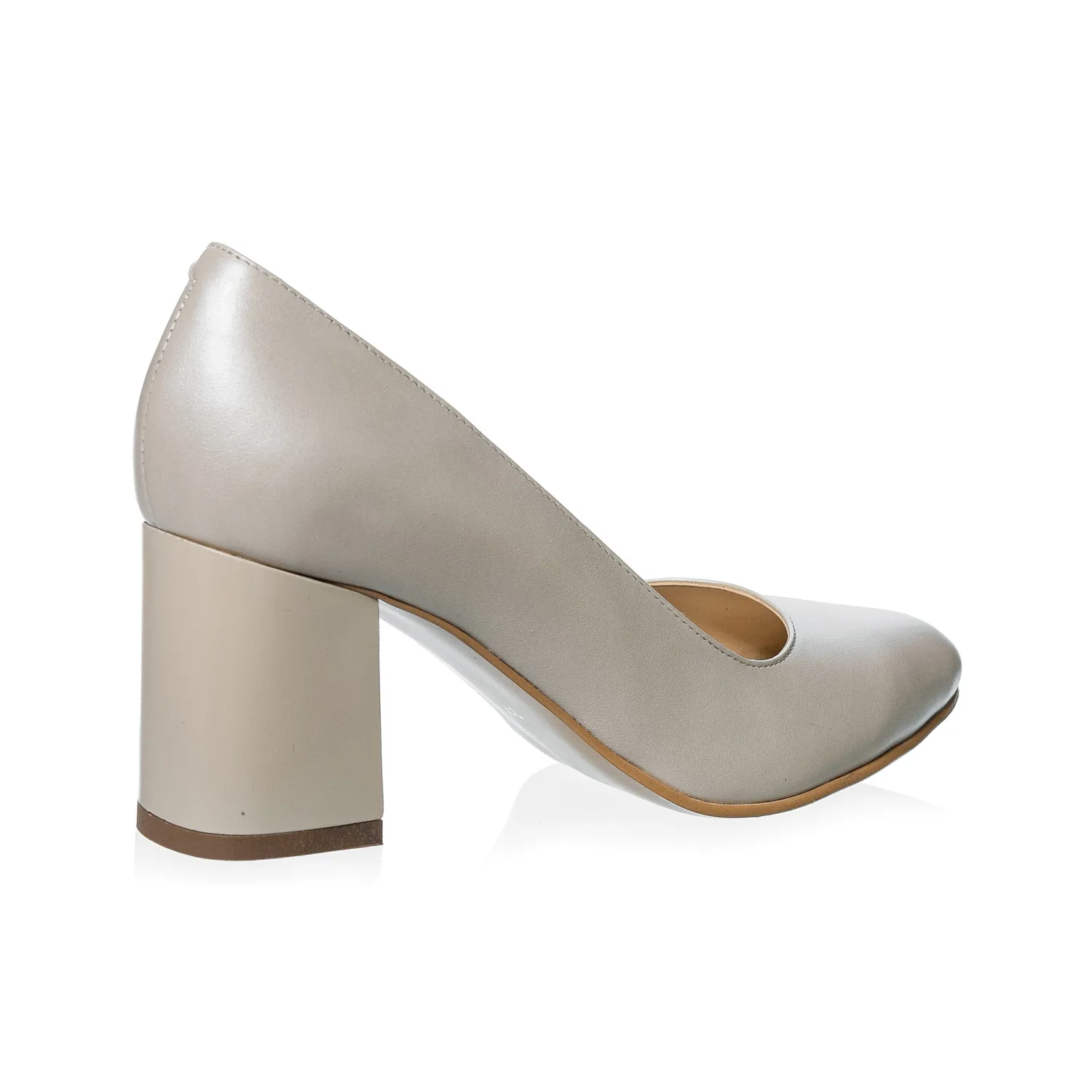 Catinca Shoes R7 BS pantofi dama piele bej sidef